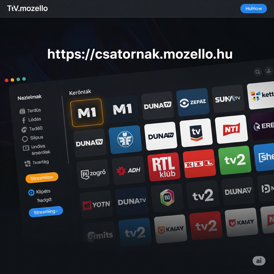 NON STOP magyar tv nézés neten INGYEN    